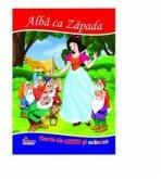 Alba ca zapada. Carte de citit si colorat - Mariana Matei (ISBN: 9789731845609)