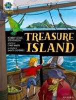 Project X Origins Graphic Texts: Dark Red Book Band Oxford Level 17: Treasure Island (ISBN: 9780198367642)