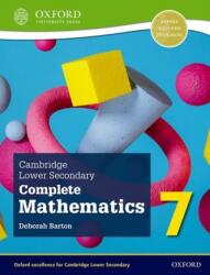 Cambridge Lower Secondary Complete Mathematics 7: Student Book (ISBN: 9781382018623)