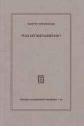 Was ist Metaphysik? (ISBN: 9783465035176)