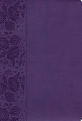 CSB Super Giant Print Reference Bible, Purple Leathertouch, Value Edition (ISBN: 9781087758039)