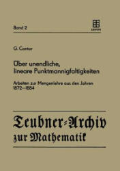 Über unendliche, lineare Punktmannigfaltigkeiten - Georg Cantor (ISBN: 9783211958261)