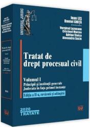 Tratat de drept procesual civil. Volumul I. Editia a 2-a - Ioan Les, Daniel Ghita (ISBN: 9786063907210)