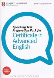 Speaking Test Preparation Pack for CAE Paperback with DVD (ISBN: 9781906438395)