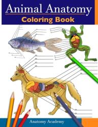 Animal Anatomy Coloring Book: Incredibly Detailed Self-Test Veterinary Anatomy Color workbook Perfect Gift for Vet Students & Animal Lovers (ISBN: 9781914207501)
