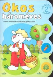 Okos hároméves 2. /Érdekes feladatok matricákkal gyerekeknek (ISBN: 9789638814180)