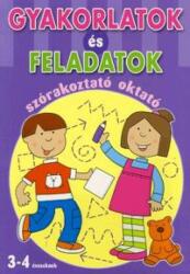 Emanuela Carletti - Gyakorlatok és feladatok - szórakoztató tanulás 3-4 éveseknek (ISBN: 9789633707555)