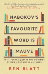 Nabokov's Favourite Word Is Mauve - Ben Blatt (ISBN: 9781471152832)