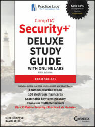CompTIA Security+ Deluxe Study Guide w Online Lab - Exam SY0-601 5e - Mike Chapple, David Seidl (ISBN: 9781119812289)