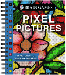 Brain Games - Pixel Pictures: 104 Pictures to Color by Squares - Brain Games (ISBN: 9781645580591)