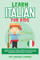 Learn Italian for Kids (ISBN: 9781800763128)
