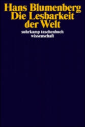 Die Lesbarkeit der Welt - Hans Blumenberg (ISBN: 9783518281925)