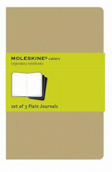 Moleskine Plain Cahier - Kraft Cover (3 Set) - Moleskine (ISBN: 9788883704949)