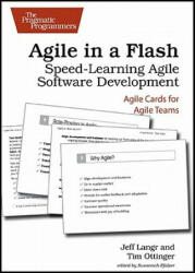 Agile in a Flash - Jeff Langr (ISBN: 9781934356715)