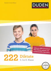 Maria Bley, Wiebke Gerstenmaier, Sonja Grimm, Maria Geipel, Monika Pfitzner-Göbel, Marion Clausen, Kerstin Kraemer, Annegret Ising, Hans-Jörg Richter, : 222 Diktate - 5. bis 8. Klasse: Regeln und Texte zum Üben (ISBN: 9783411723164)