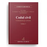 Codul civil. Comentariu pe articole. Editia 3 - Coordonator Flavius-Antoniu Baias, Eugen Chelaru, Rodica Constantinovici, Ioan Macovei (ISBN: 9786061810598)