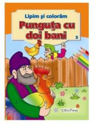 Punguta cu doi bani. Lipim si coloram (ISBN: 9786066026710)
