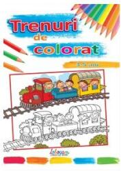 Trenuri de colorat (ISBN: 9786066027335)