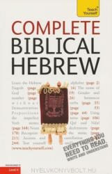 Sarah Nicolson: Teach Yourself - Complete Biblical Hebrew from Beginner to Level 4 Book (ISBN: 9781444106114)
