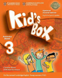 Kid's Box Level 3 Activity Book with CD ROM and My Home Booklet Updated English for Spanish Speakers - Caroline Nixon, Michael Tomlinson, Kirstie Grainger (ISBN: 9788490369326)