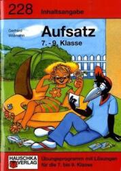 Aufsatz, Inhaltsangabe (ISBN: 9783881002288)