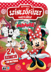 Különleges színezőfüzet matricákkal: Minnie (2021)