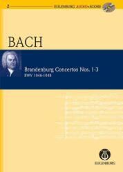 Brandenburg Concertos Nos. 1-3 - Nr. 1 F-Dur/Nr. 2 F-Dur/Nr. 3 G-Dur (ISBN: 9783795765026)