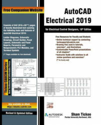 AutoCAD Electrical 2019 for Electrical Control Designers, 10th Edition - Sham Tickoo Purdue Univ (ISBN: 9781640570467)