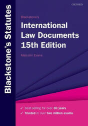 Blackstone's International Law Documents - EVANS (ISBN: 9780198867081)