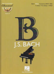 Piano Concerto in F Minor, BWV 1056 - Johann Sebastian Bach (ISBN: 9789043132121)