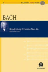 Brandenburg Concertos Nos. 4-6 - Johann Sebastian Bach, Karin Stöckl, Roger Fiske (ISBN: 9783795765033)