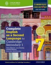 Complete English as a Second Language for Cambridge Secondary 1 Student Book 7 & CD - Chris Akhurst, Lucy Bowley, Lynette Simonis (2016)