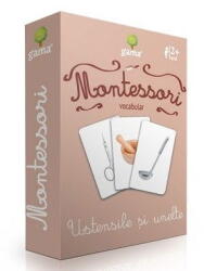 Carti de joc Montessori. Vocabular. Ustensile si unelte (ISBN: 9789731495798)