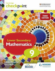 Cambridge Checkpoint Lower Secondary Mathematics Student's Book 9 - Ric Pimentel, Terry Wall (ISBN: 9781398302044)