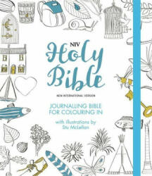 NIV Journalling Bible for Colouring In - With unlined margins and illustrations to colour in (ISBN: 9781529360141)