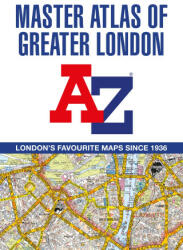 -Z Master Atlas of Greater London - A-Z maps (ISBN: 9780008513689)