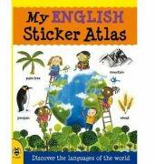 My English Sticker Atlas - Catherine Bruzzone, Illustrated by Stu McLellan (ISBN: 9781908164148)