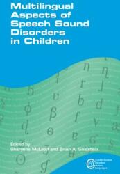 Multilingual Aspects of Speech Sound Disorders in Children (ISBN: 9781847695123)