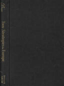 Two Strategies for Europe: de Gaulle the United States and the Atlantic Alliance (ISBN: 9780847695300)