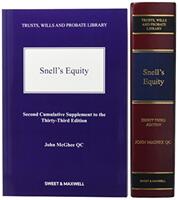 Snell's Equity (ISBN: 9780414051607)