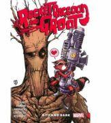 Rocket Raccoon & Groot Vol. 0: Bite And Bark - Brian Michael Bendis, Skottie Young, Jeff Loveness (ISBN: 9781302902186)
