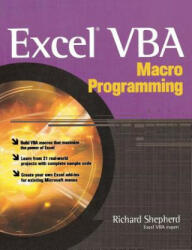 Excel VBA Macro Programming - Richard Shepherd (2001)