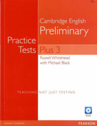 Practice Tests Plus PET 3 without Key and Multi-ROM/Audio CD Pack - Russell Whitehead (ISBN: 9781292162997)
