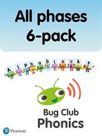 New Phonics Bug and Alphablocks All Phases 6-pack (ISBN: 9780433019589)