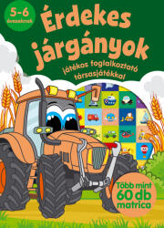 Érdekes járgányok - Játékos foglalkoztató társasjátékkal (2021)