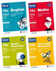 11+: Bond 11+ English, Maths, Non-verbal Reasoning, Verbal Reasoning Assessment Papers - Lindsay (ISBN: 9780192778574)