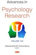 Advances in Psychology Research - Volume 143 (ISBN: 9781536189209)
