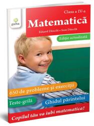 Matematică. Clasa a IV-a. Ediție revizuită (ISBN: 9789731496849)