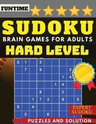 Sudoku Time: Hard Sudoku Puzzles Book (ISBN: 9789748341408)