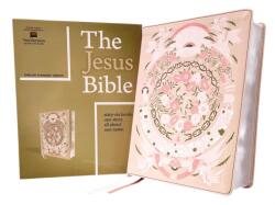 The Jesus Bible Artist Edition, ESV, Leathersoft, Peach Floral (ISBN: 9780310460183)